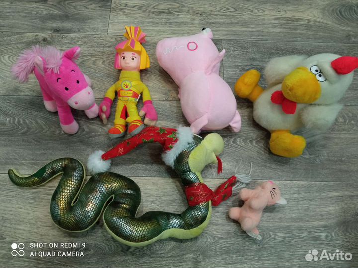 Мягкие игрушки пакетом