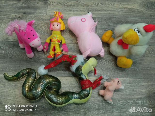 Мягкие игрушки пакетом