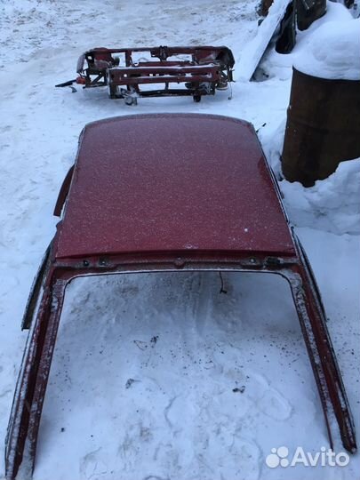 Ваз 2112 крыша полотно крыши со стойками