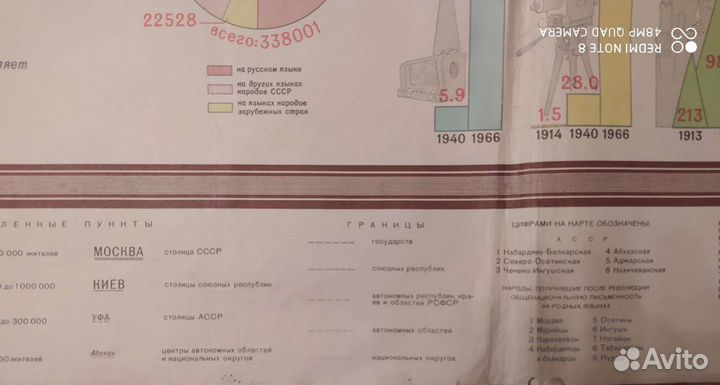 Карта на ткани