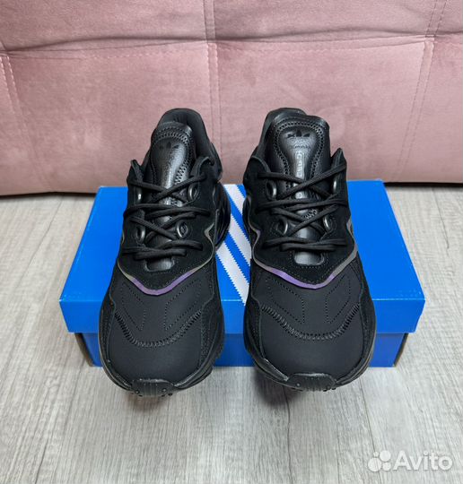 Новые черные кроссовки Adidas Ozweego Originals