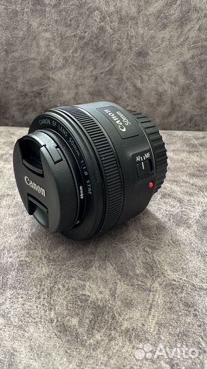 Объектив canon 50mm 1 8 stm