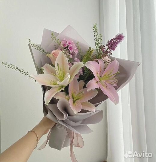 Цветы Лилии 3шт