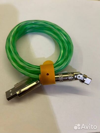 Универсальный светящийся USB кабель