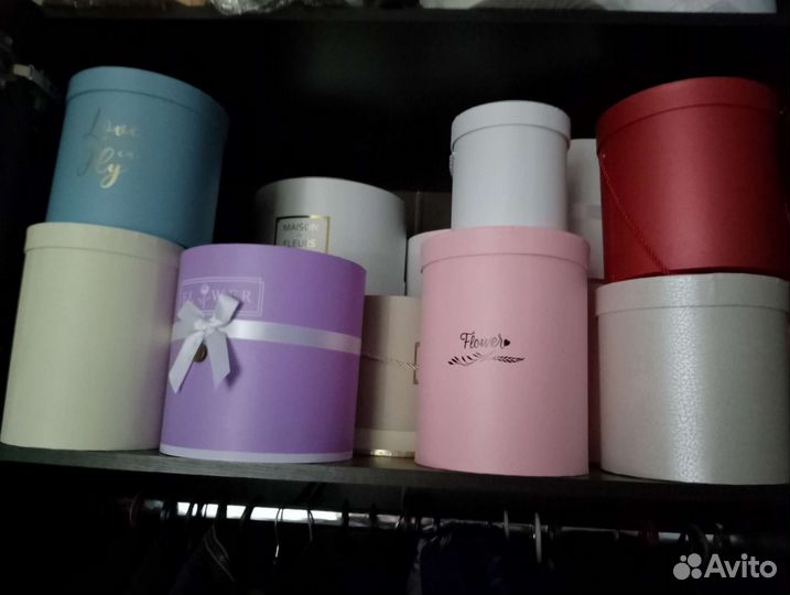 Шляпные коробки для цветов