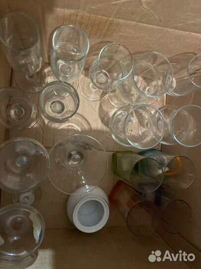Бокалы разные