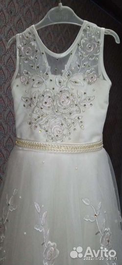 Платье для девочки на выпускной в детский сад