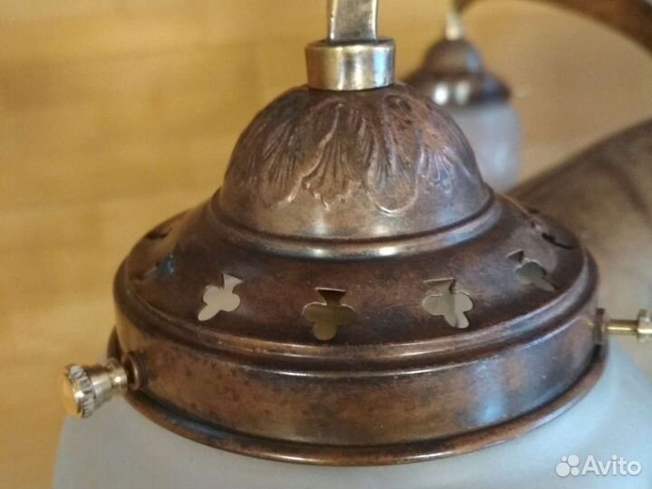 Люстра ломберная антикварная