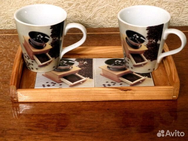 Винтажный чайный сервиз Мадонна гдр на 6 персон