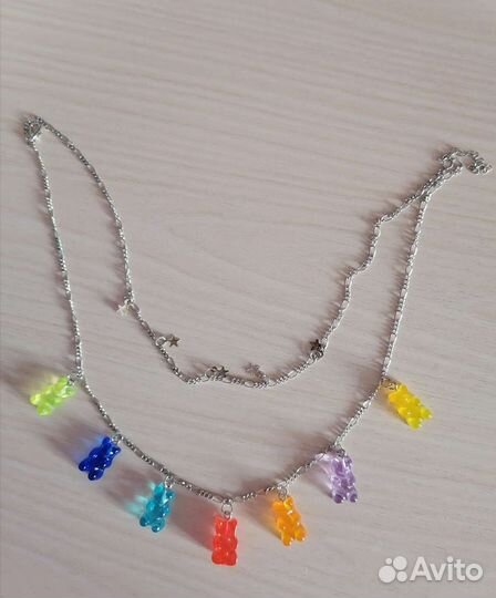 Колье с мишками