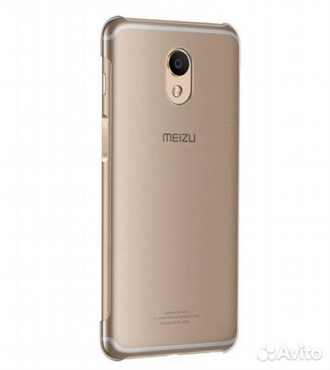 Чехлы на Meizu M6s (прозрачный и черный)