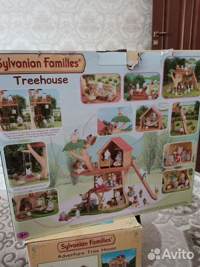 Sylvanian families домики 4 шт