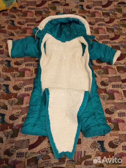 Зимний комбинезон для девочки, размер 80