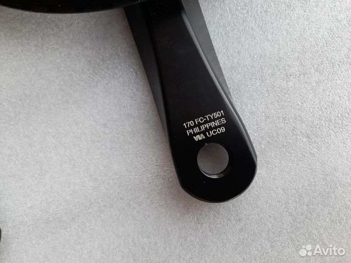 Система шатунов Shimano FC-TY501 48x38x28Т