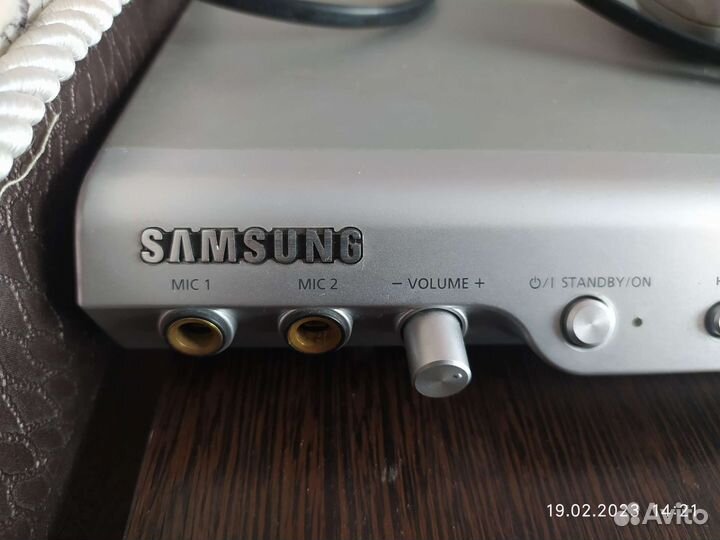 Dvd плеер с караоке samsung