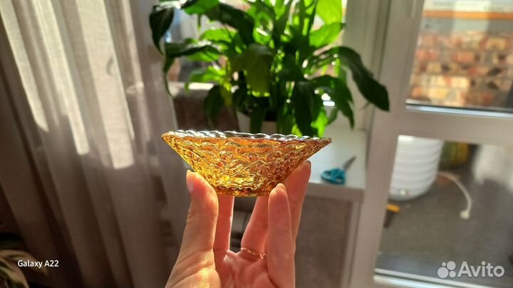 Набор конфетница и 6 розеток