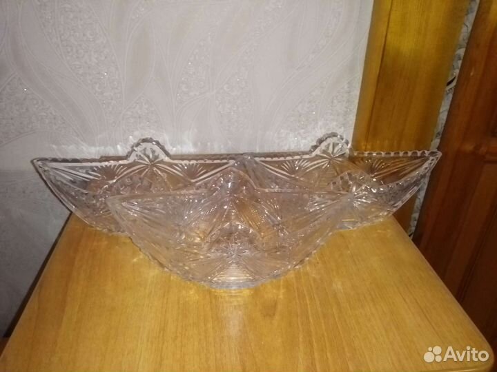 Ваза хрустальная СССР