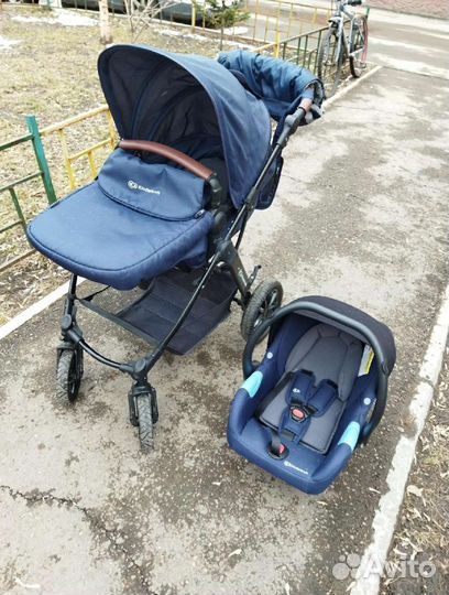 Коляска 2в1 отличная