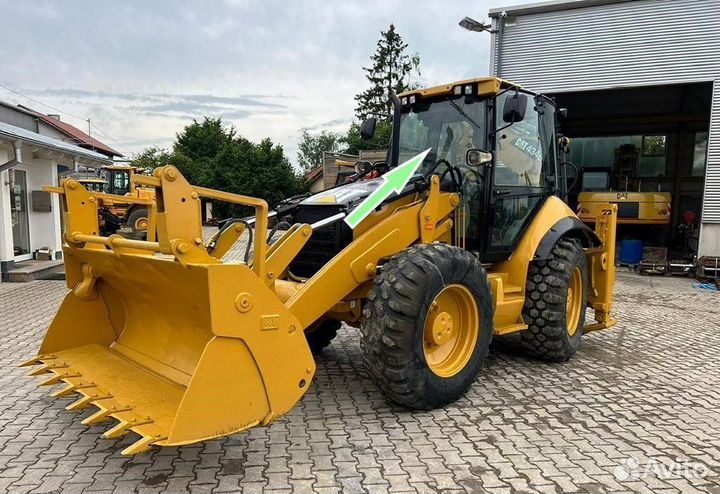 Стекло лобовое для Caterpillar 434e