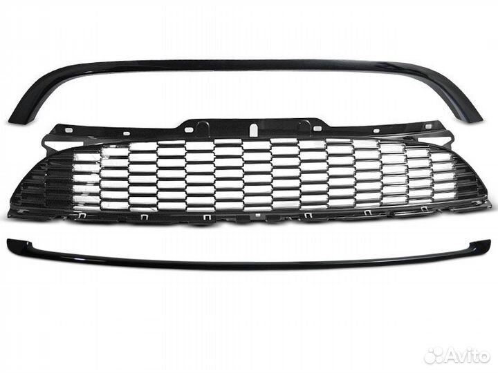 Решетка радиатора Mini Cooper R56 (06-14) grmc08