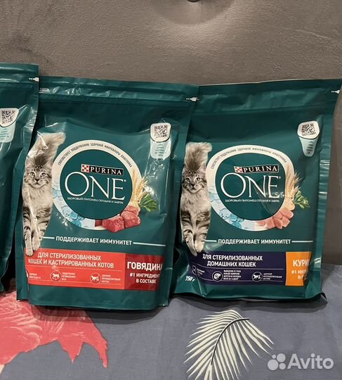 Purina one для кошек