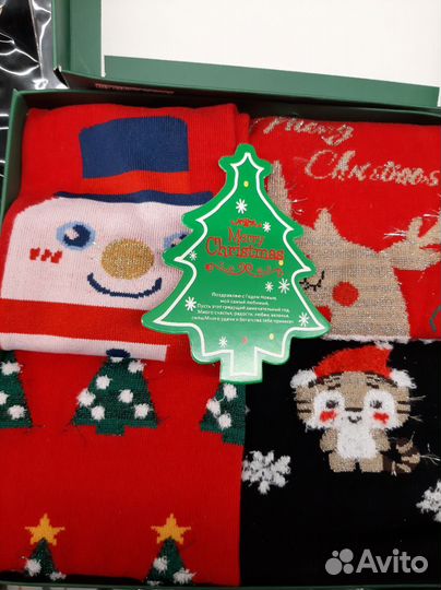 Носки новогодние