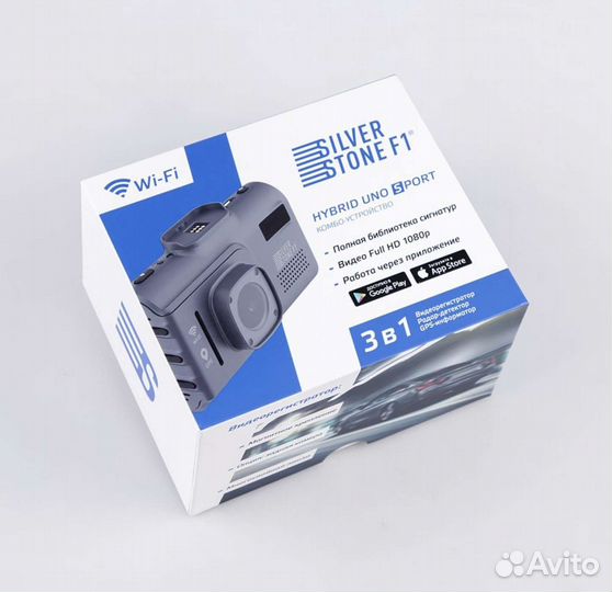 Видеорегистратор silverstone f1 uno sport с 2 Кам