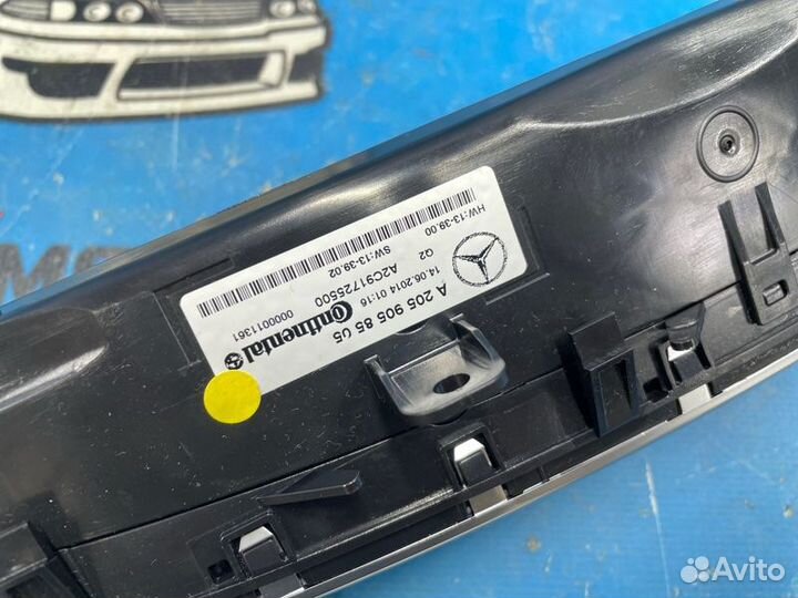 Блок управления климат-контролем Mercedes-Benz