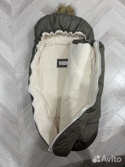 Зимний конверт в коляску