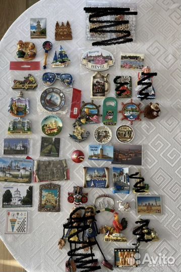 Магниты холодильник Доминикана Берлин Сочи Прага