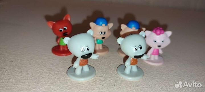 Игрушки с киндера. Буба, Мимимишки, Смешарики и др