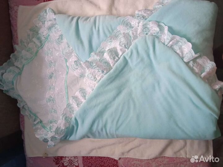 Конверт одеяло на выписку зима