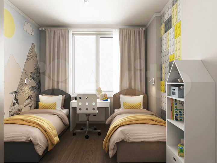 3-к. квартира, 63,6 м², 10/12 эт.