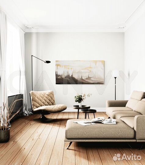 Интерьерная картина текстурная