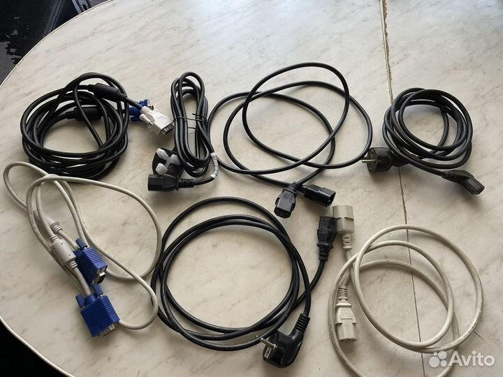 Сетевые кабели и блоки питания