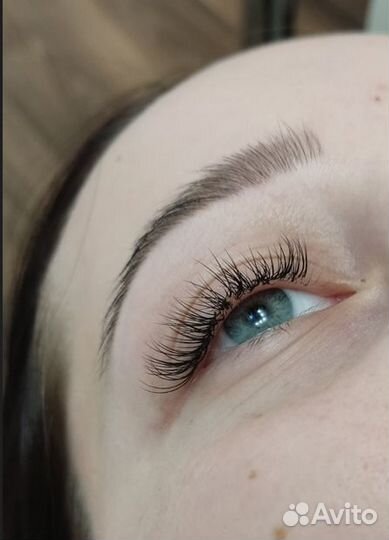 Наращивание ресниц на дому