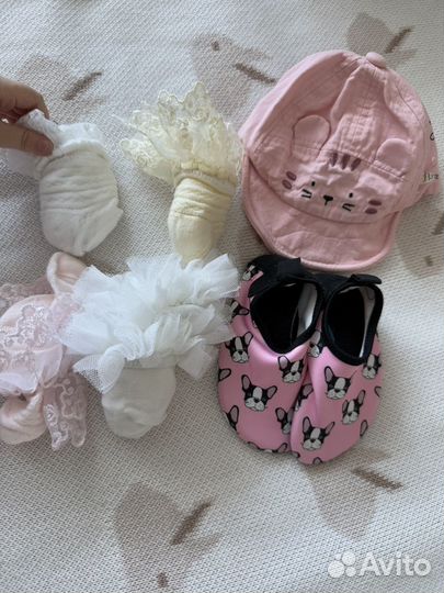 Пакет летней одежды на девочку 80-86