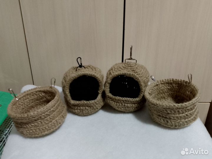 Гнезда для канареек, амадинов, щеглов