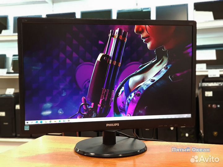 22'' Монитор Philips 226V3L. Гарантия