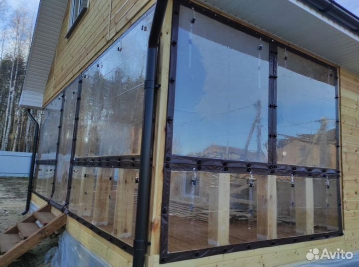 Мягкие окна для террас и беседок