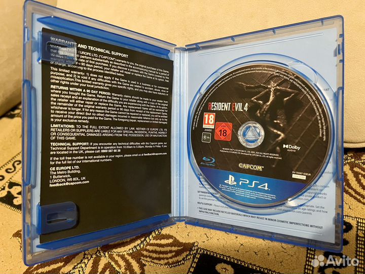 Resident evil 4 remake на ps4 (ps5)