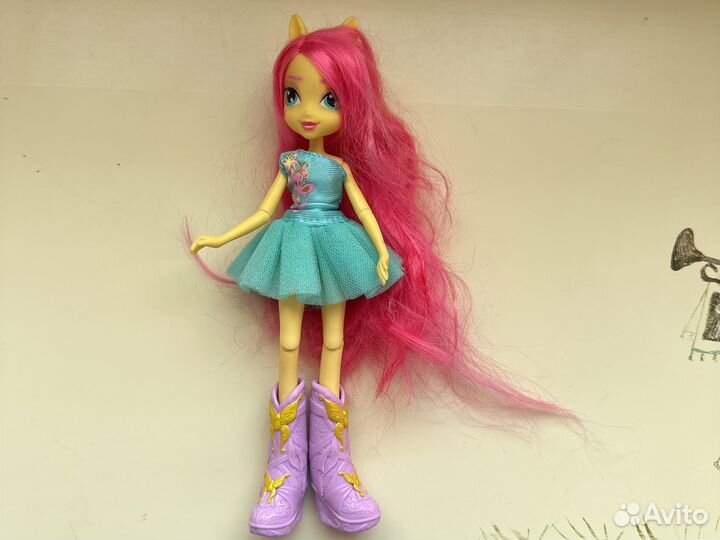 My little pony куклы флаттершай