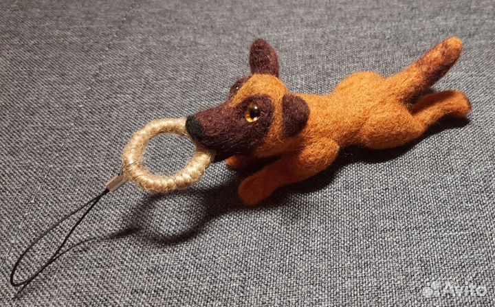 Брелки ручной работы. Валяные из шерсти на заказ