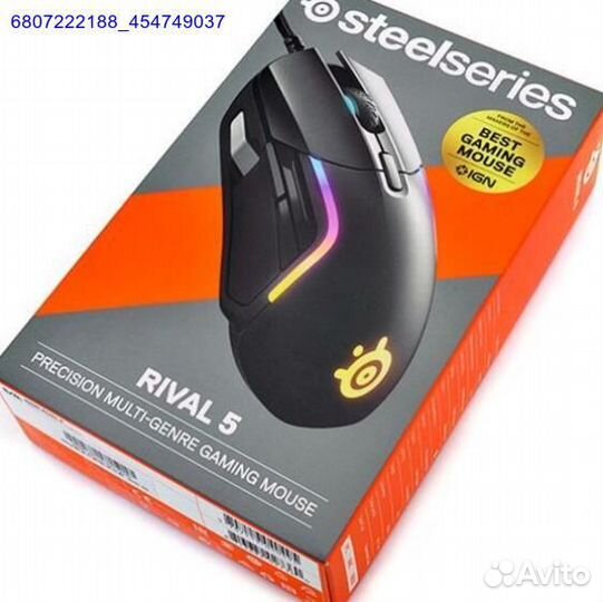 Мышь компьютерная игровая Rival 5