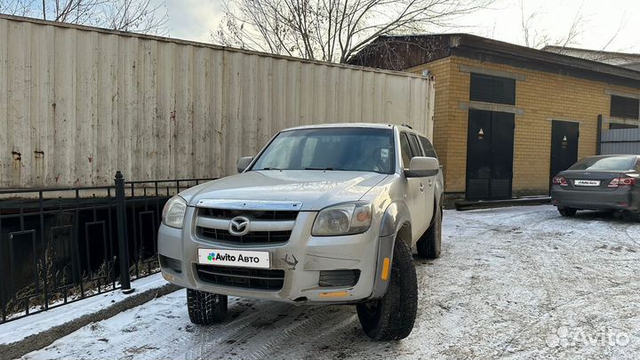 Mazda BT-50 2.5 МТ, 2007, 190 000 км