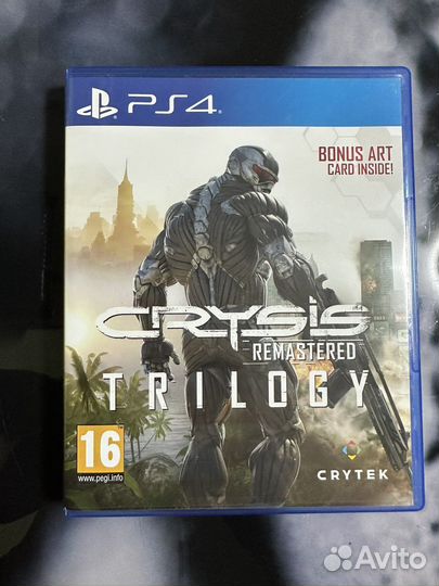 Crysis remastered trilogy ps4