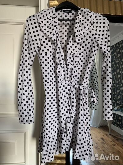 Платье в горошек