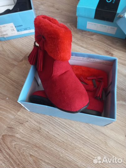 Сапоги зимние для девочки