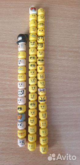 Lego человечки головы
