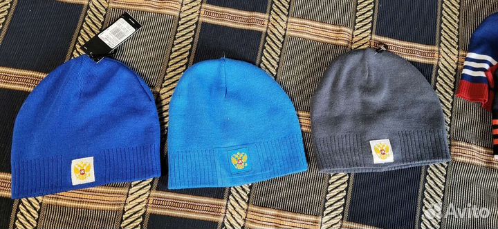 Лыжные Шапочки Сб.России adidas р.L-XL-2XL